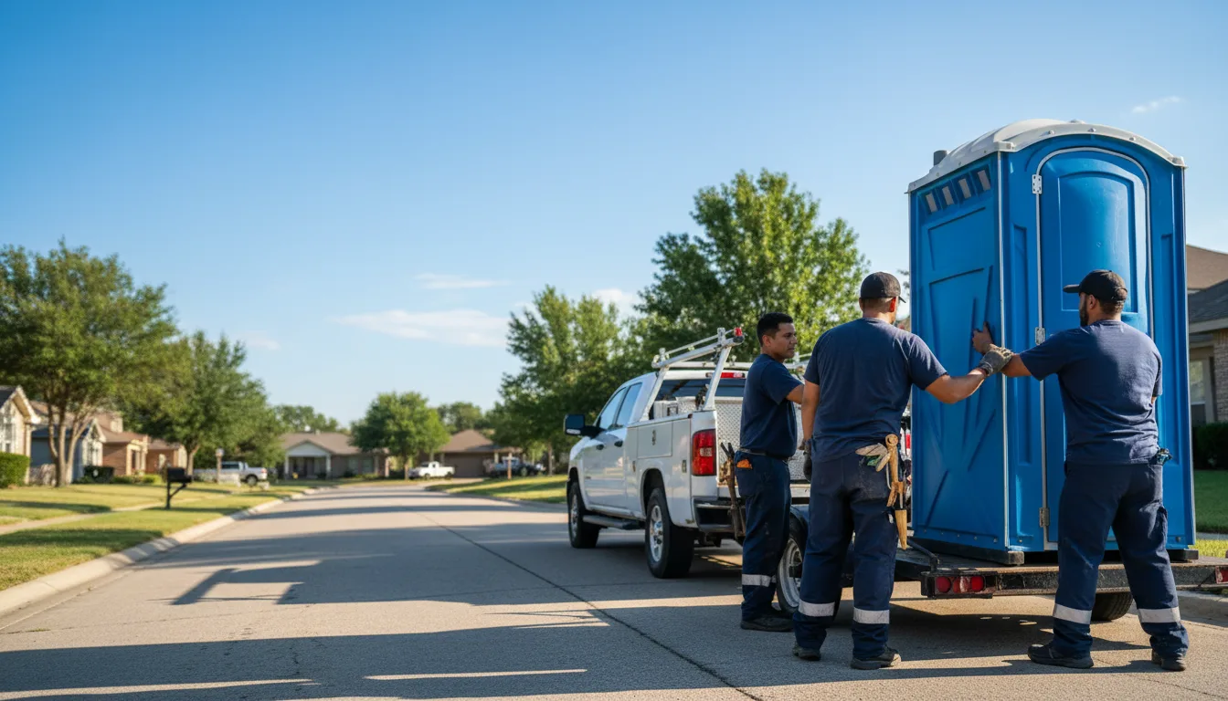 Portable Toilet Rental in Whitesboro, TX near me